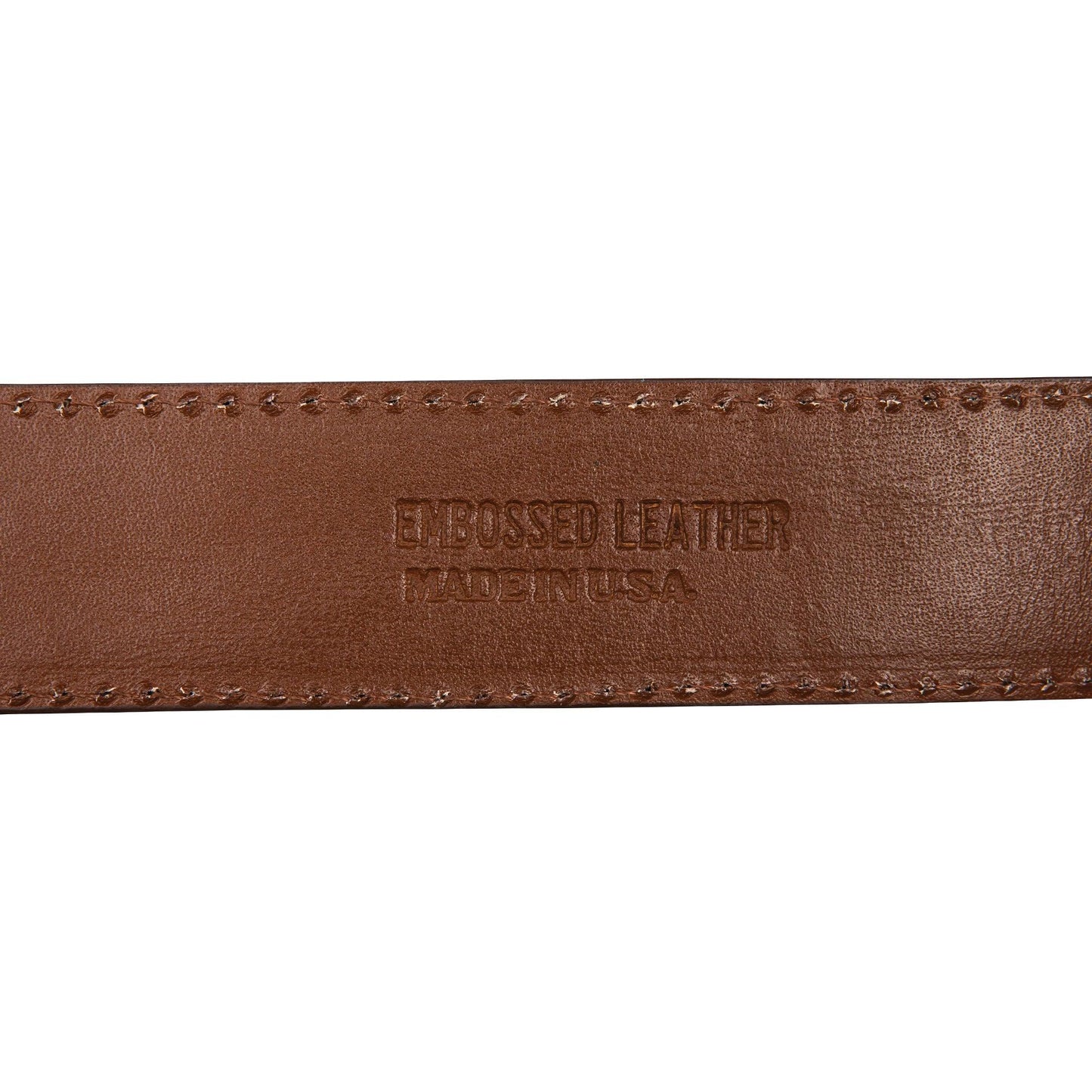 1 3/8" Embossed Dragon Belt - Cognac - Onward Reserve