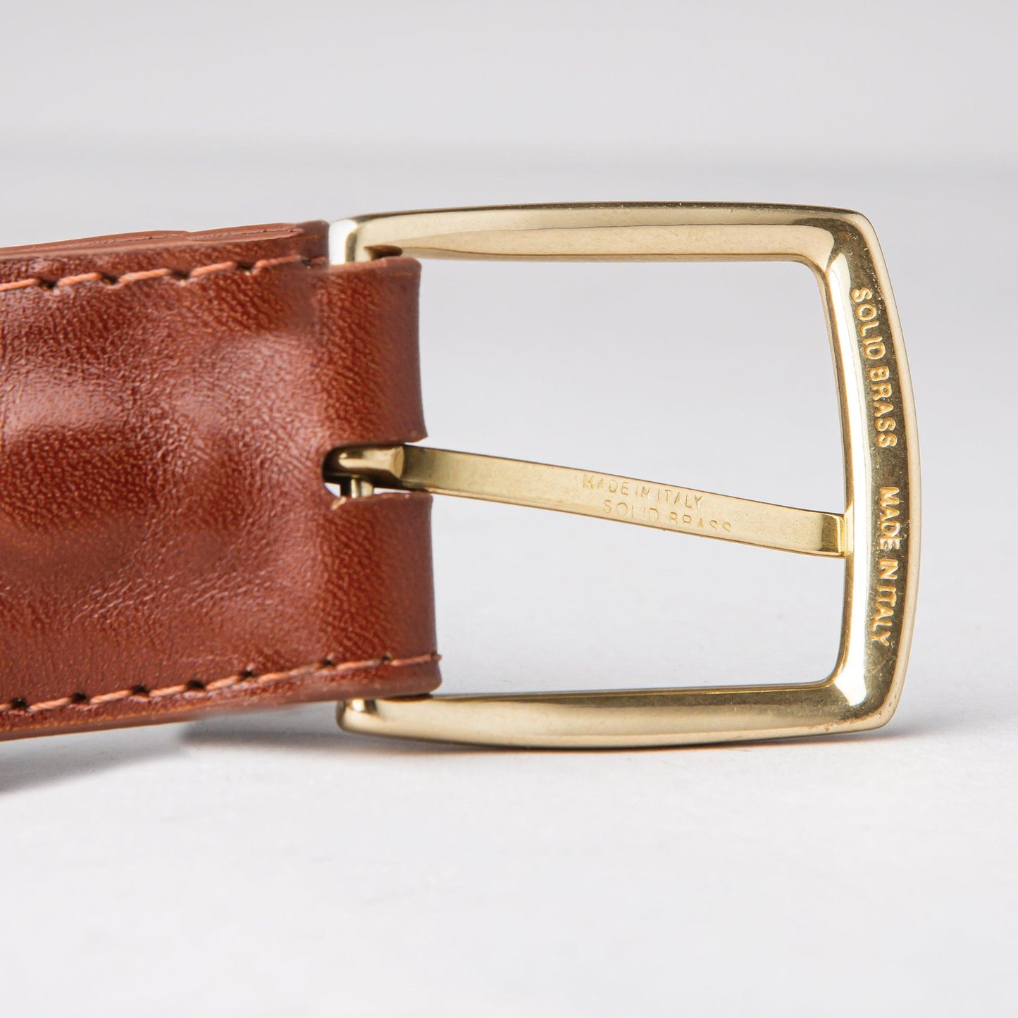 1 3/8" Glazed Calf Belt - Oil - Onward Reserve