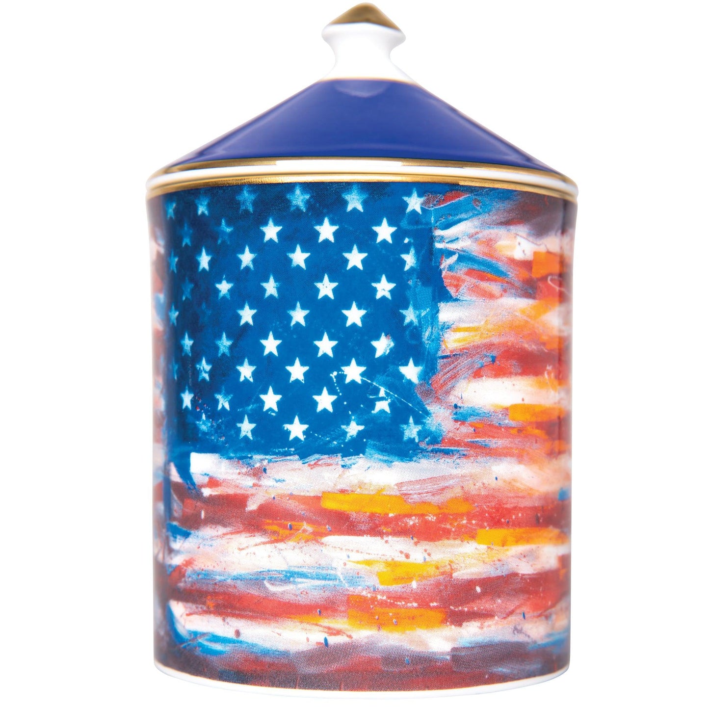 American Flag Woodsmoke Lidded Candle - Onward Reserve