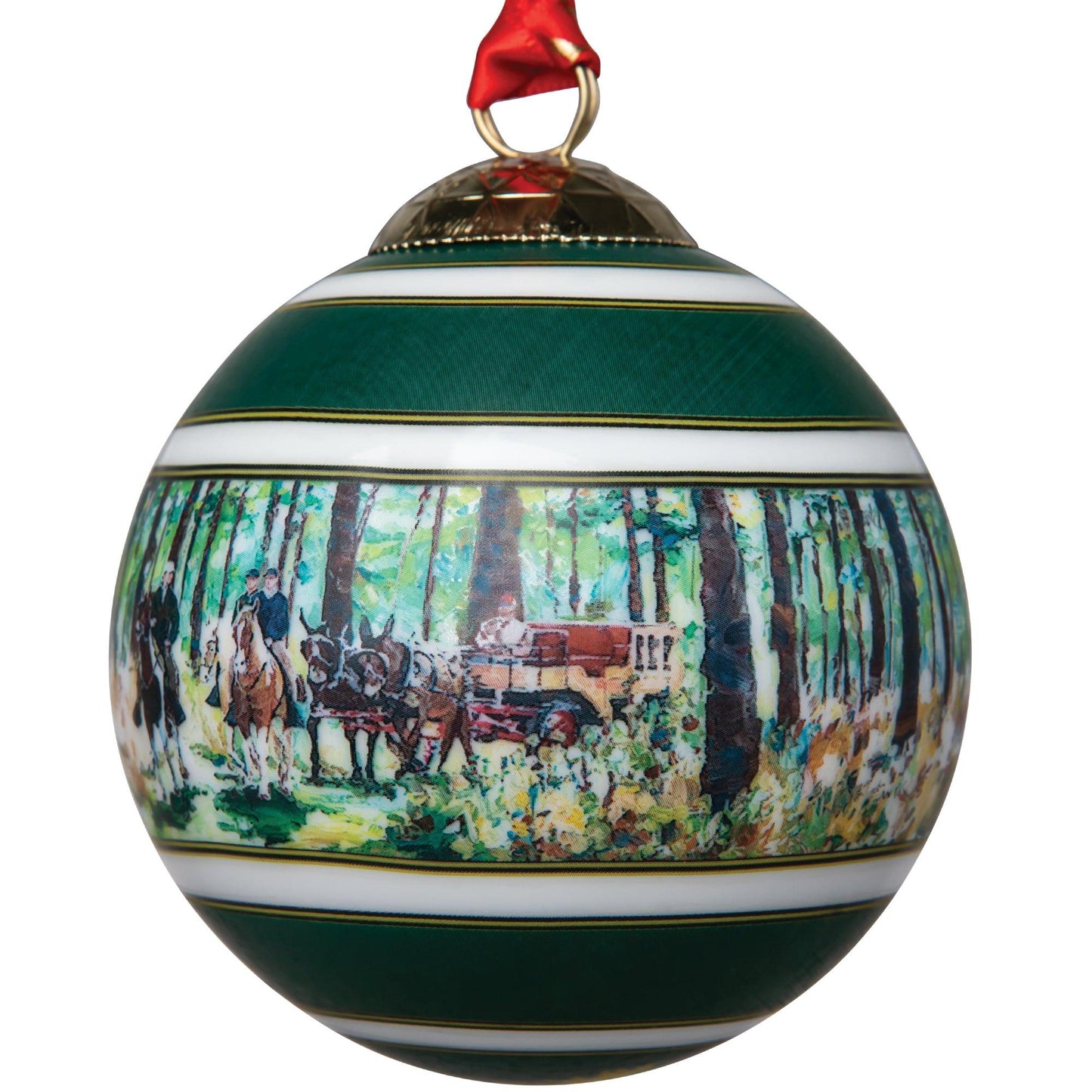 Thomasville Hunt Scene Ornament - Onward Reserve