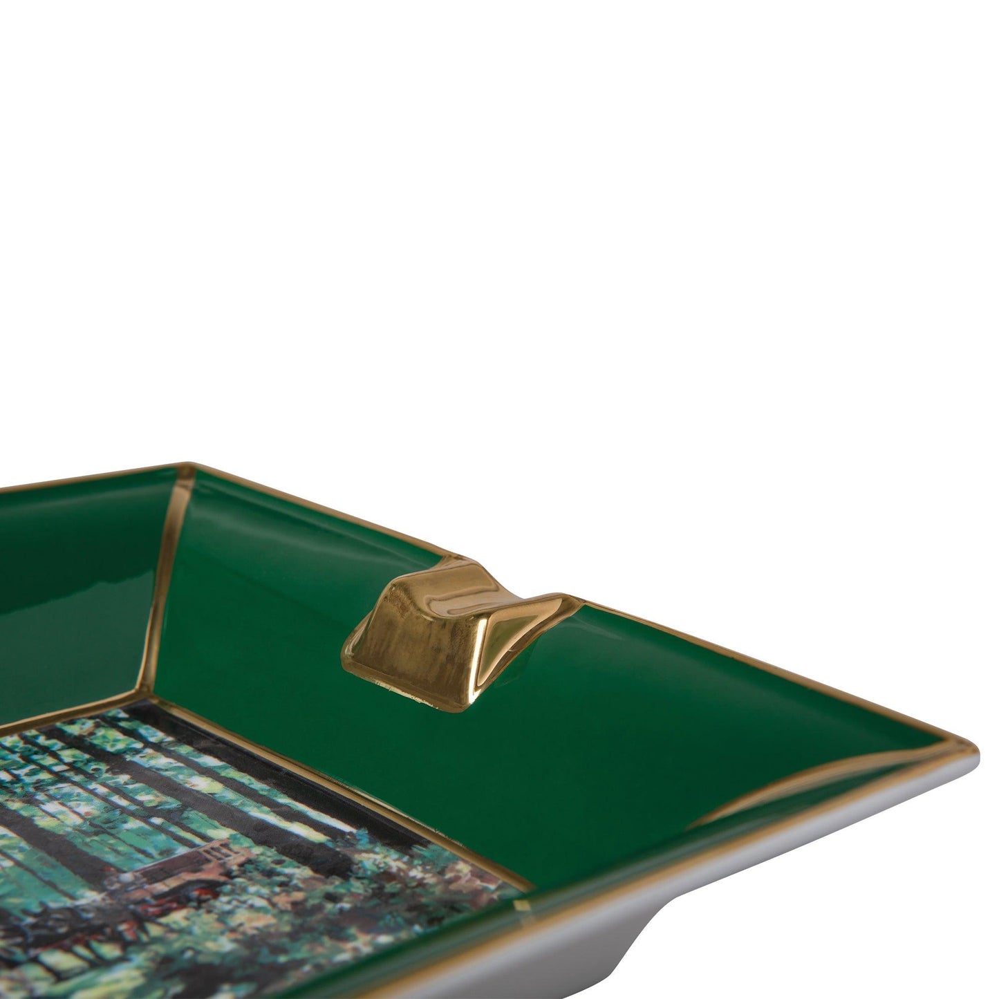 Thomasville Hunt Scene Ashtray - Onward Reserve
