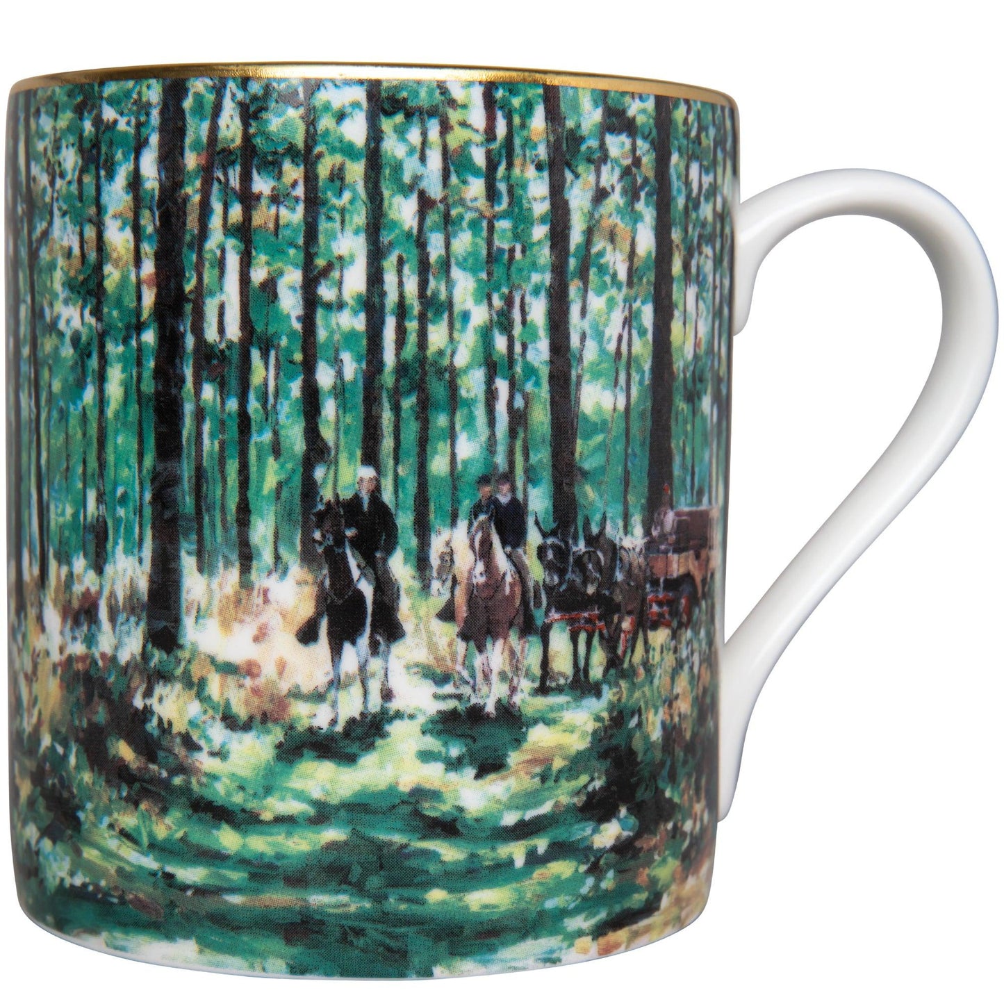 Thomasville Hunt Scene Mug Set of 2 - Onward Reserve