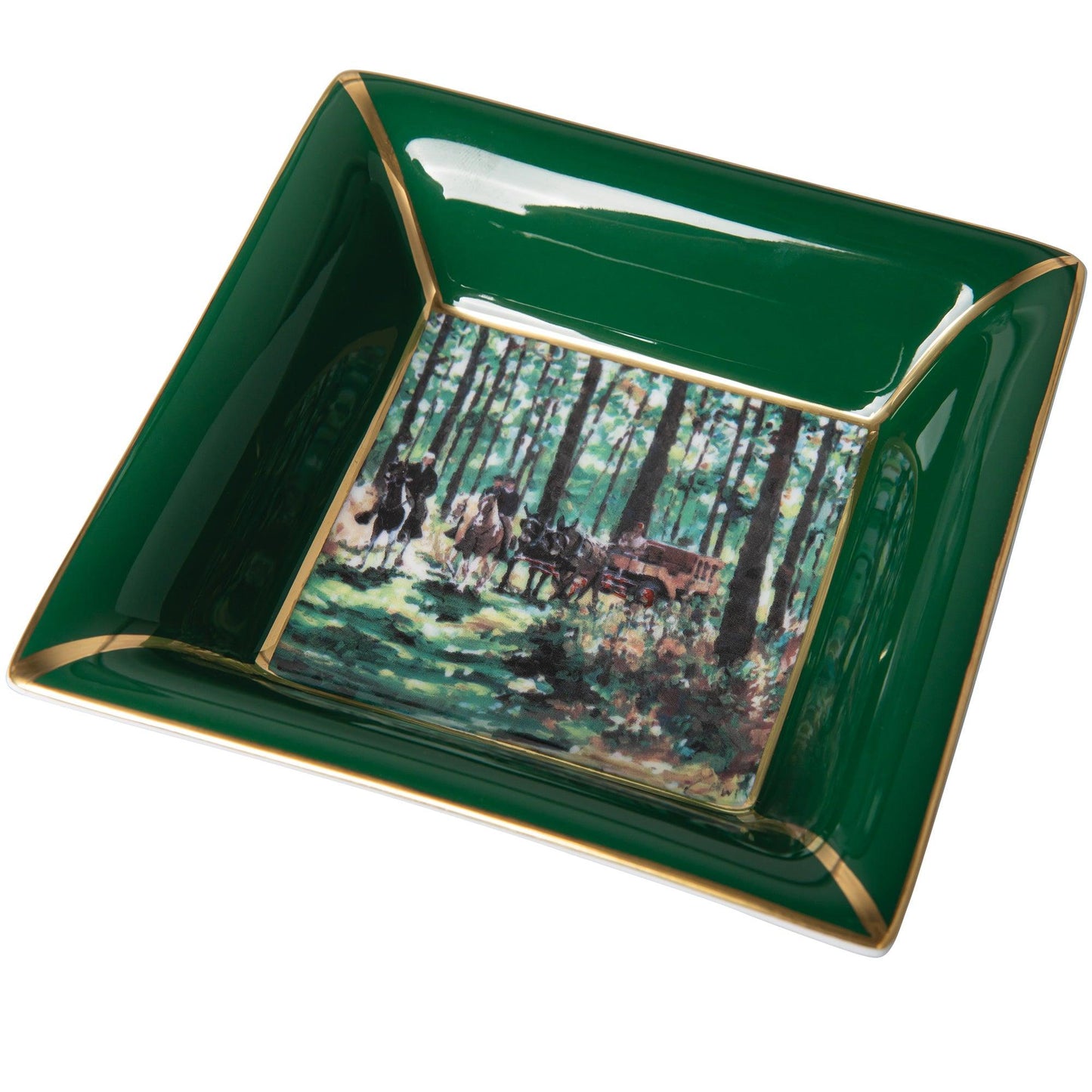 Thomasville Hunt Scene Square Tray - Onward Reserve