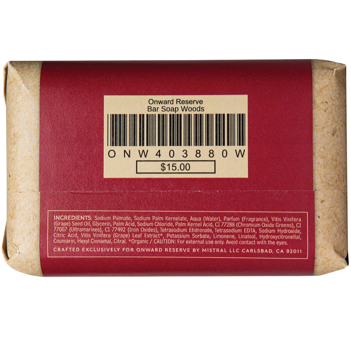 Woods Bar Soap - Onward Reserve