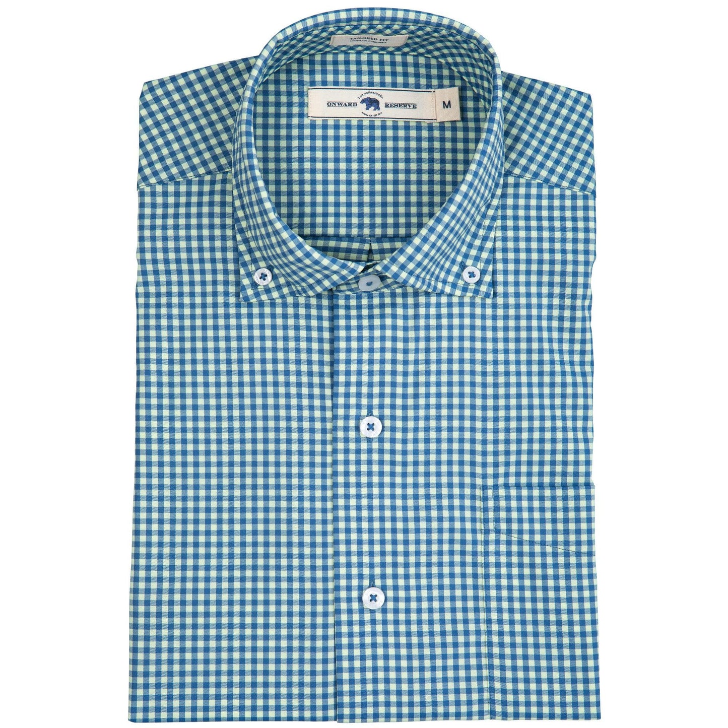 Revels Tailored Fit Performance Button Down - Onward Reserve