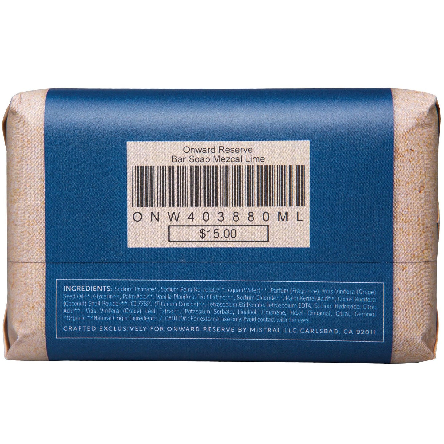 Mezcal Lime Bar Soap - OnwardReserve