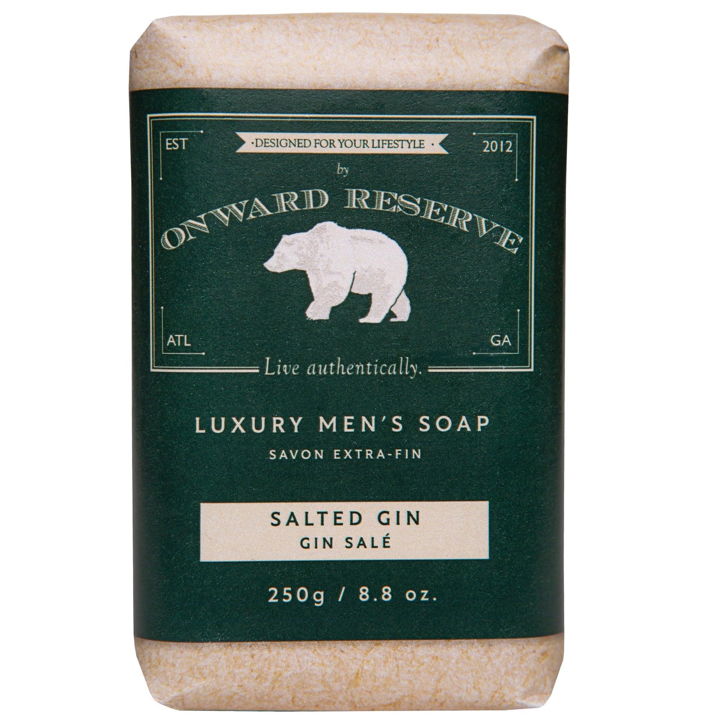 Salted Gin Bar Soap - Onward Reserve