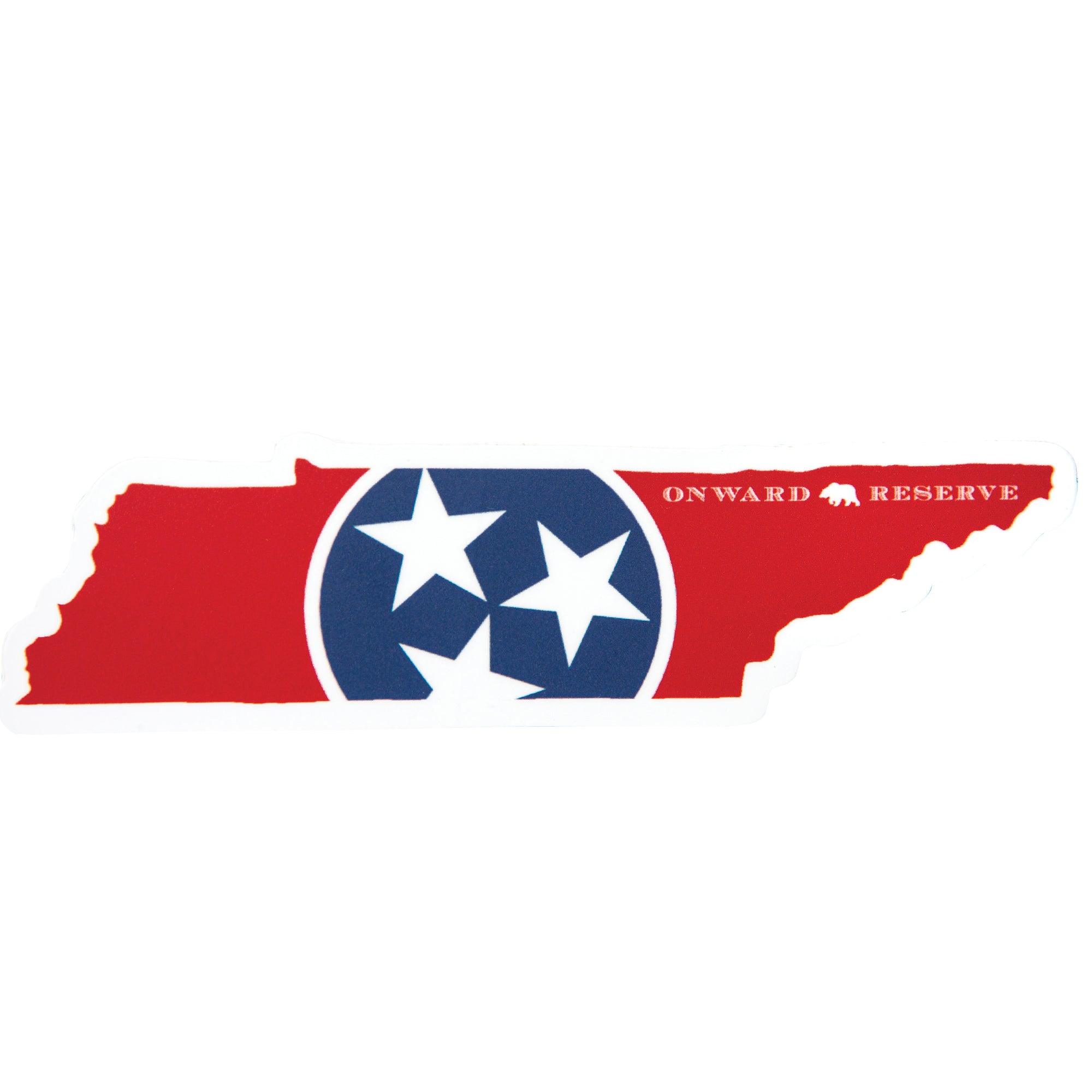 Tennessee Flag Sticker – RepYourWater