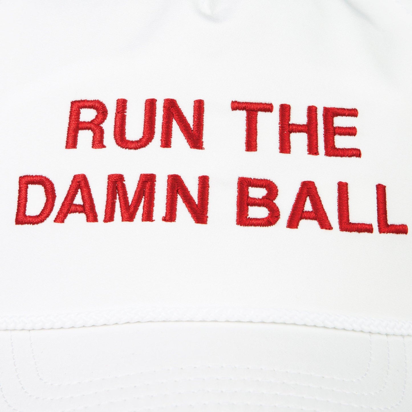 Crimson Run The Damn Ball Rope Hat - OnwardReserve