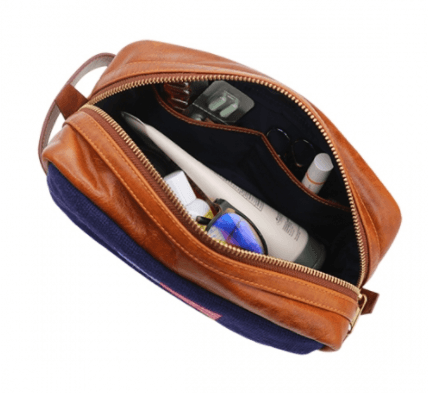 American Flag Needlepoint Toiletry Bag - Onward Reserve