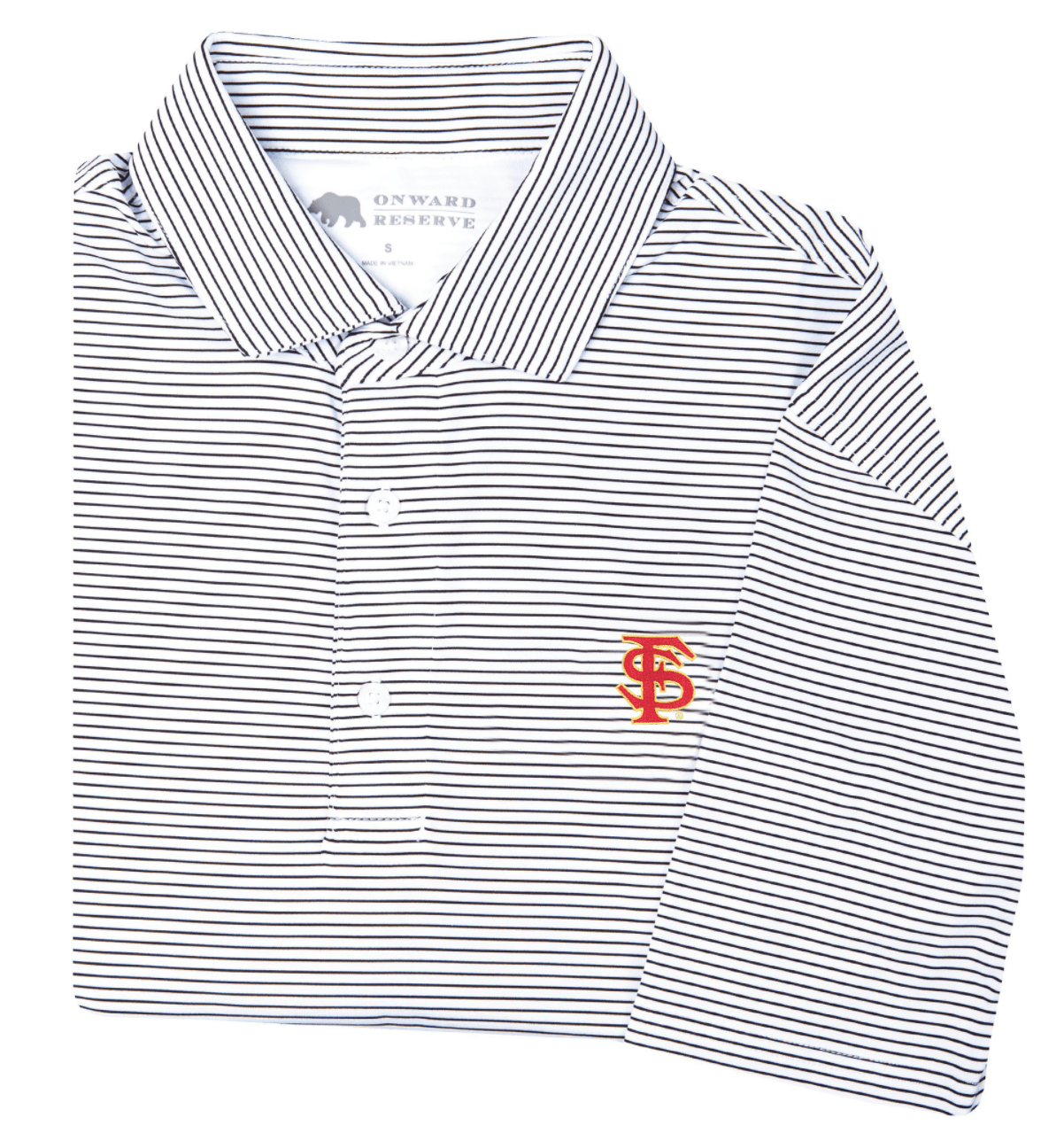Birdie Stripe FS Performance Polo - Onward Reserve