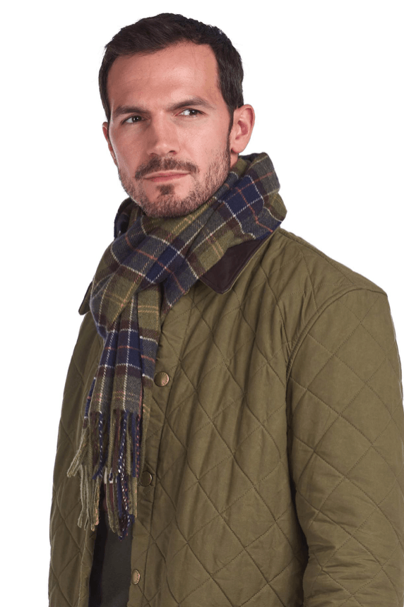Barbour Tartan Lambswool Scarf - Onward Reserve