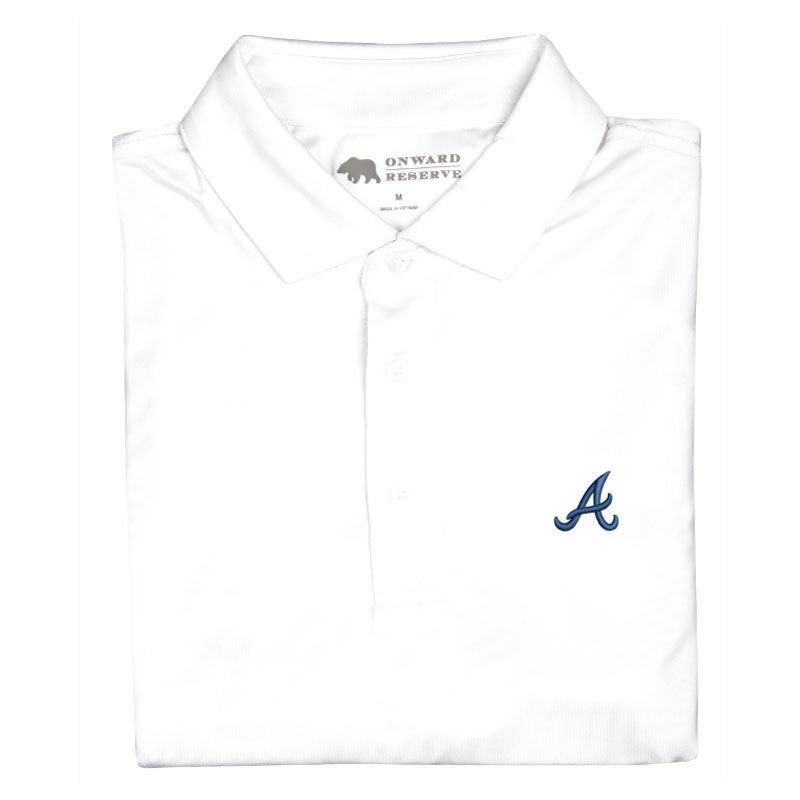 Atlanta Braves Solid Performance Polo - Onward Reserve
