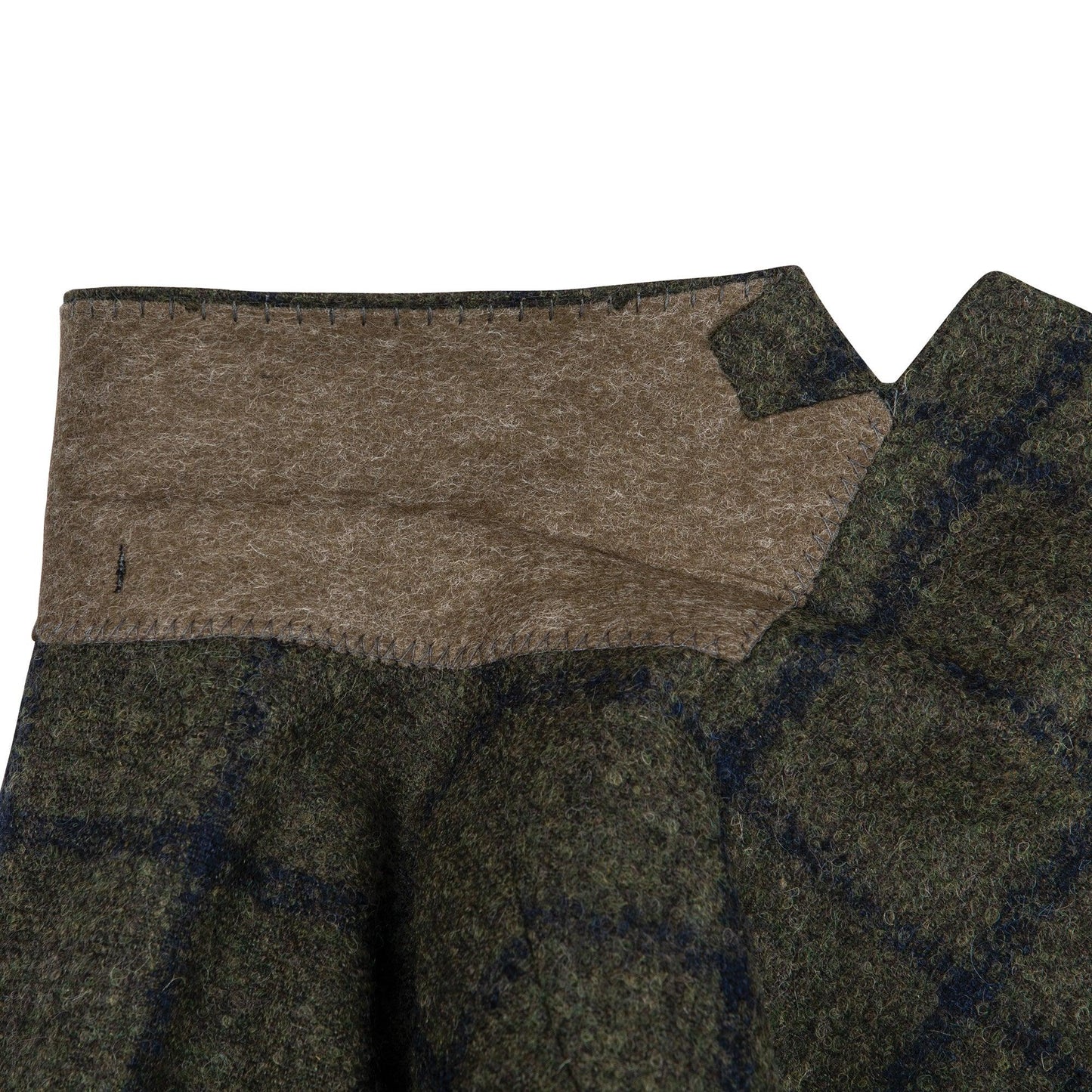 Loro Piana Olive/Collegiate Blue Windowpane Sport Coat - Onward Reserve
