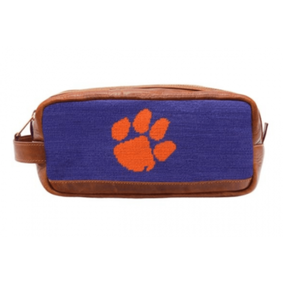 Clemson Needlepoint Toiletry Bag - Onward Reserve