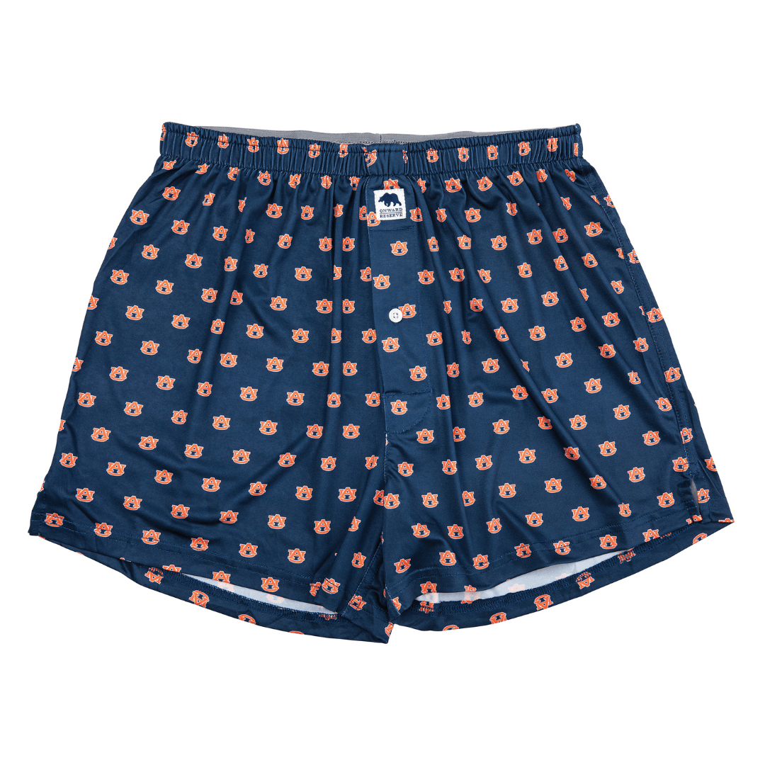 Auburn AU Printed Performance Boxers - Onward Reserve