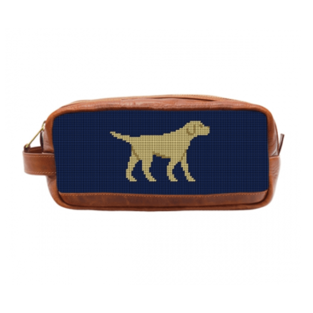 Yellow Lab Needlepoint Toiletry Bag - Onward Reserve