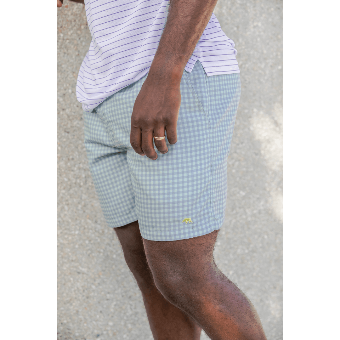 Gingham Swim Trunk - Onward Reserve