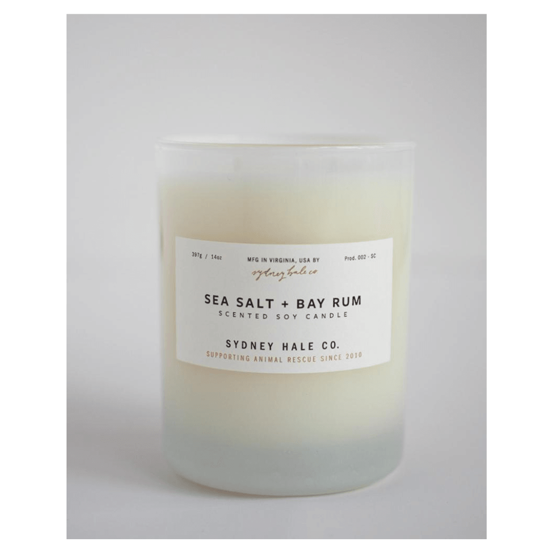 Sea Salt + Bay Rum Candle - Onward Reserve