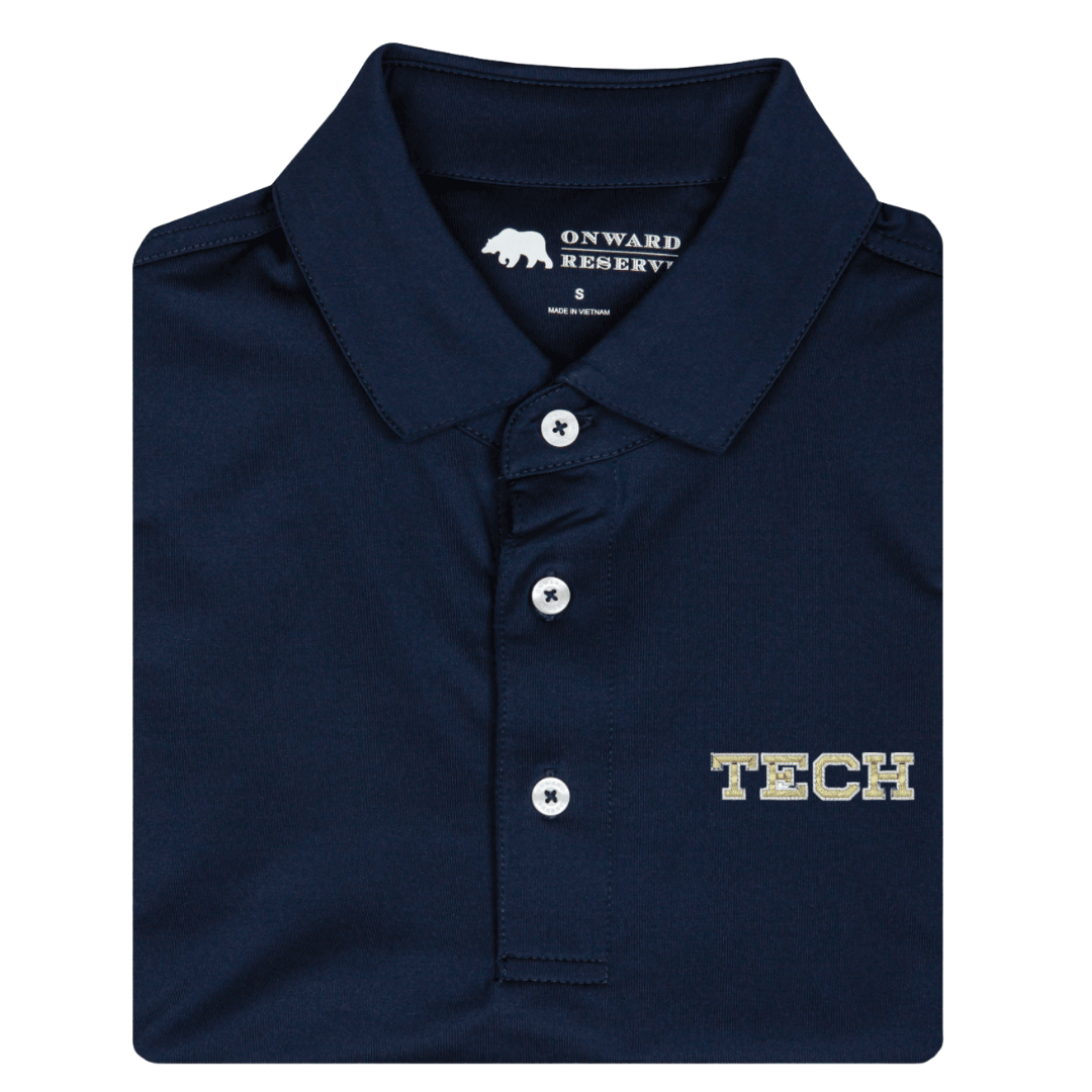 Solid Tech Tower Polo - Onward Reserve