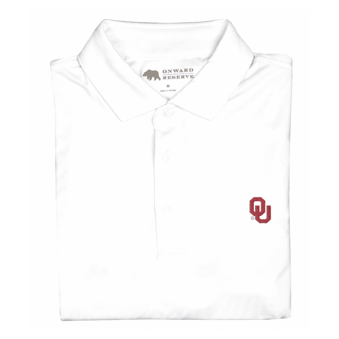 Solid Oklahoma Performance Polo - Onward Reserve