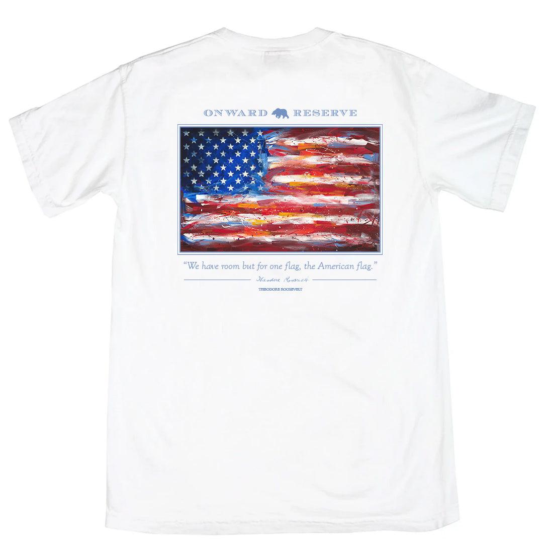 Youth American Flag Lewis Tee