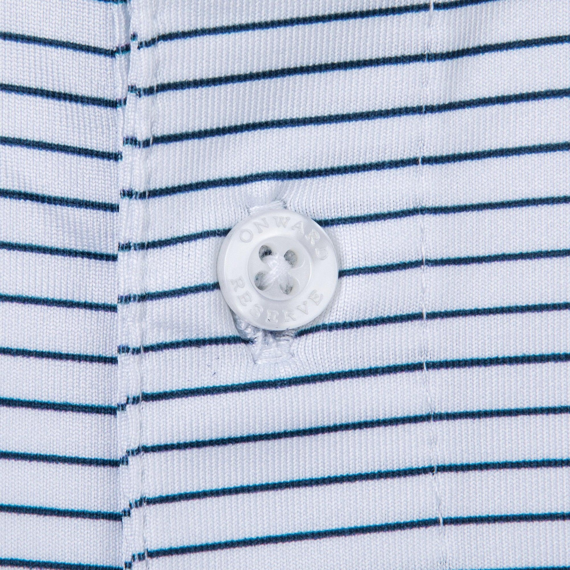 War Eagle Script Stripe Performance Polo - Onward Reserve