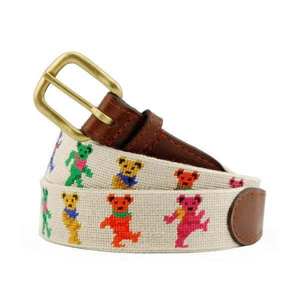 Dancing Bears Needlepoint Belt - Onward Reserve