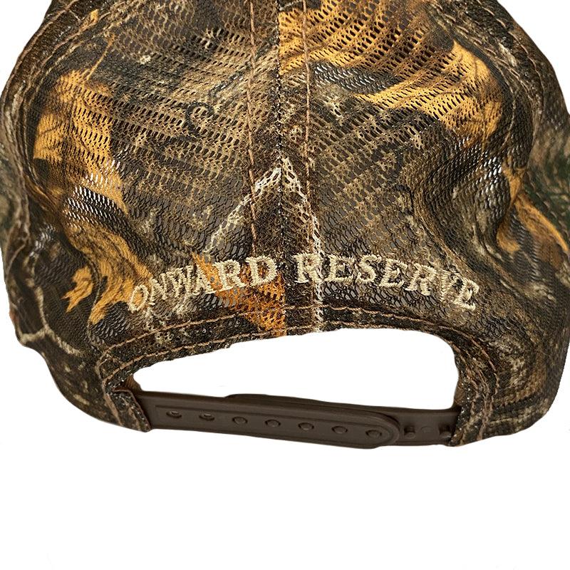 Camo Logo Trucker Hat - Onward Reserve