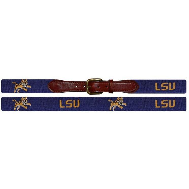 LSU Needlepoint Belt - OnwardReserve