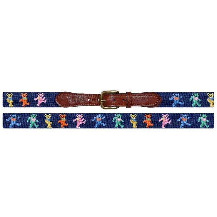 Dancing Bears Needlepoint Belt - OnwardReserve