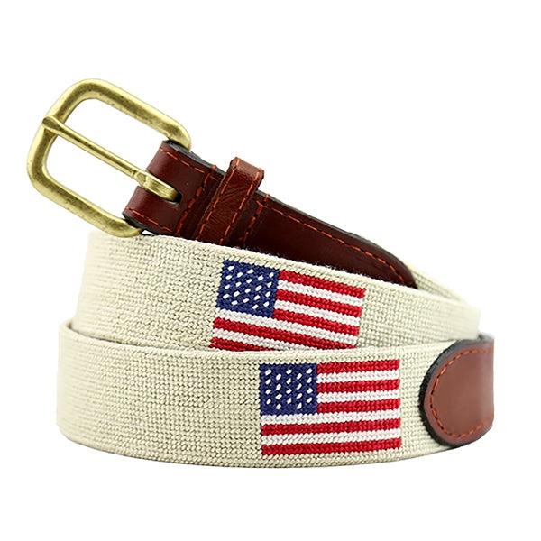 American Flag Belt - Khaki - Onward Reserve