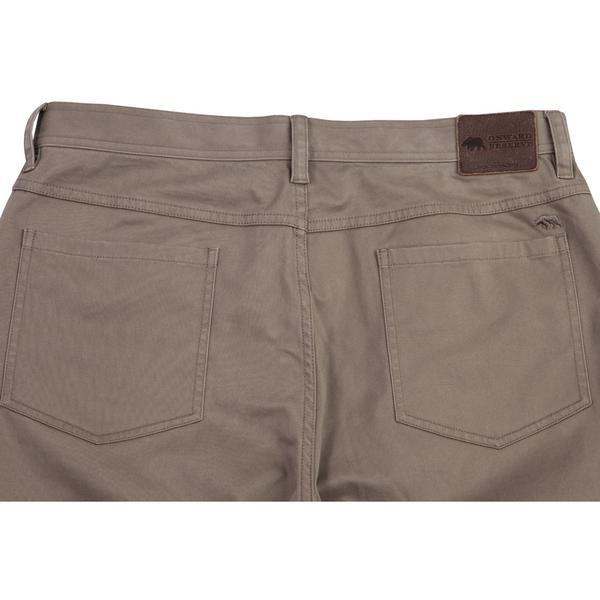 Flex Five Pocket Stretch Pant Walnut - Onward Reserve