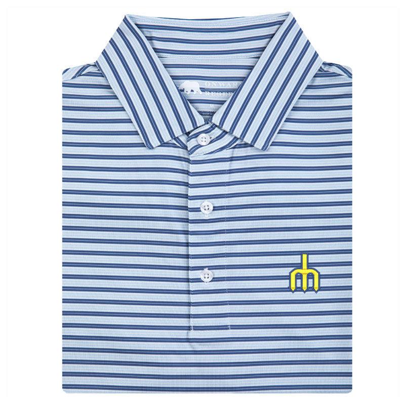 Seattle Mariners Cooperstown Wedge Stripe Performance Polo - Onward Reserve
