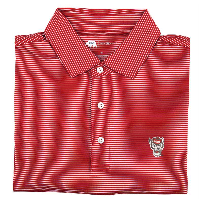 Tuffy Head Birdie Stripe Performance Polo - Onward Reserve
