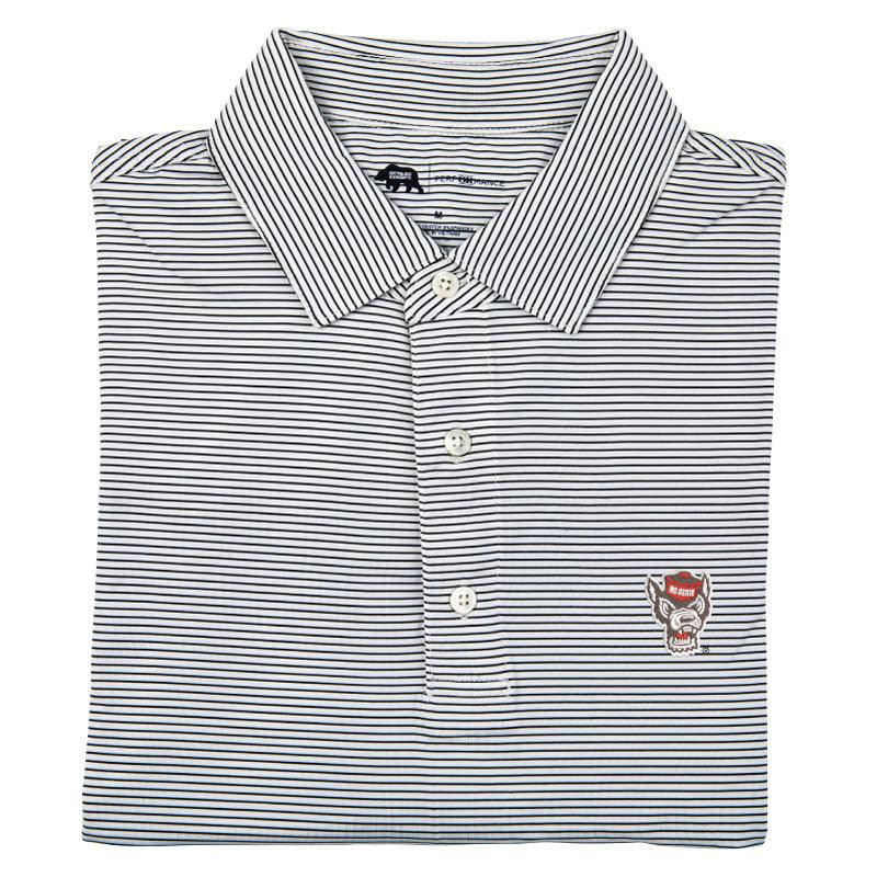 Tuffy Head Birdie Stripe Performance Polo - Onward Reserve
