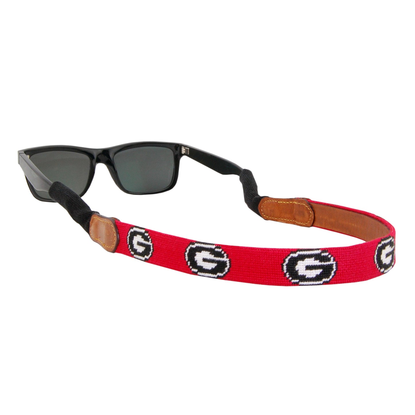 UGA Needlepoint Sunglass Strap - OnwardReserve