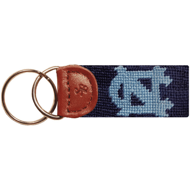 UNC Needlepoint Key Fob - OnwardReserve