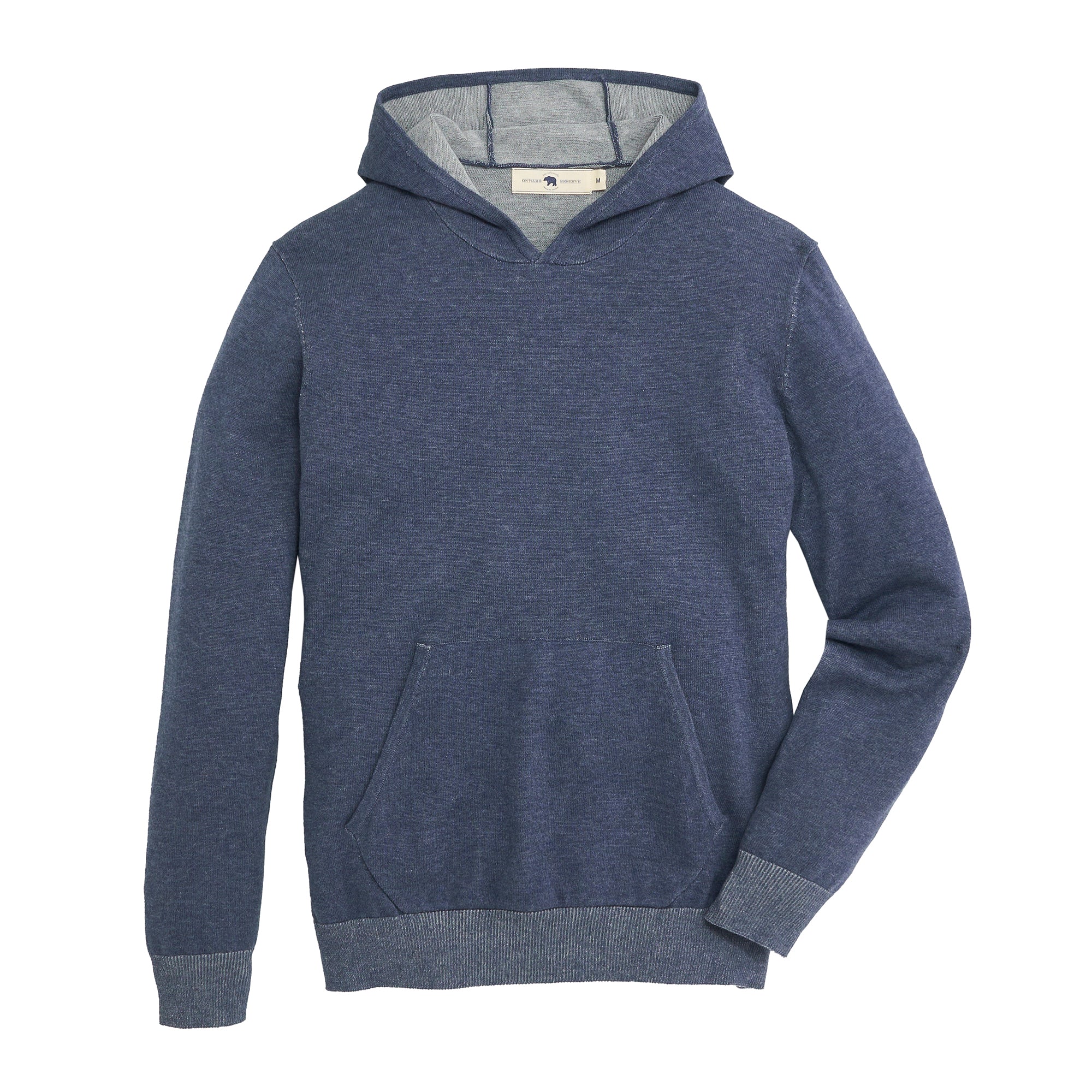 Blue hot sale sweater hoodie