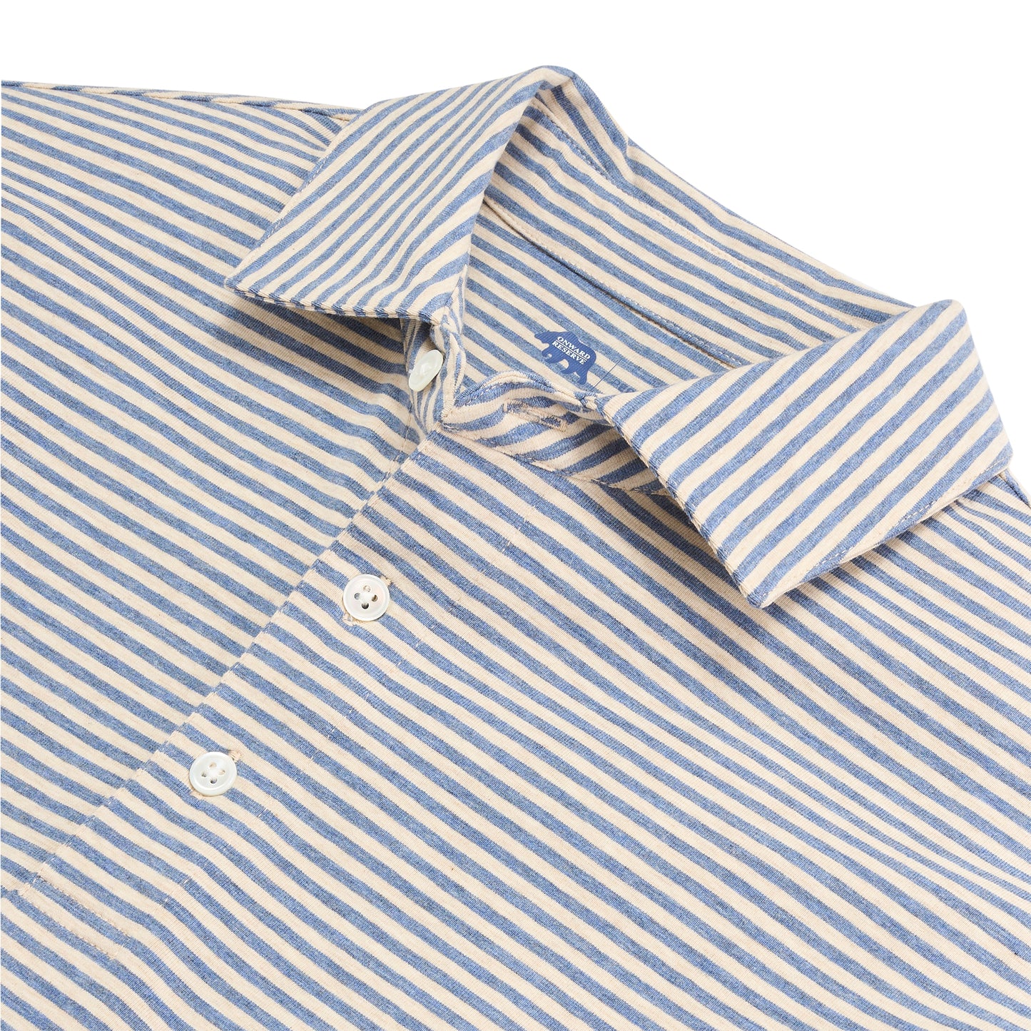 Row Stripe Icon Polo