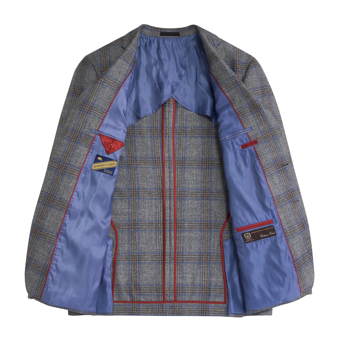 Fratelli Early Plaid Sport Coat - Early Frost