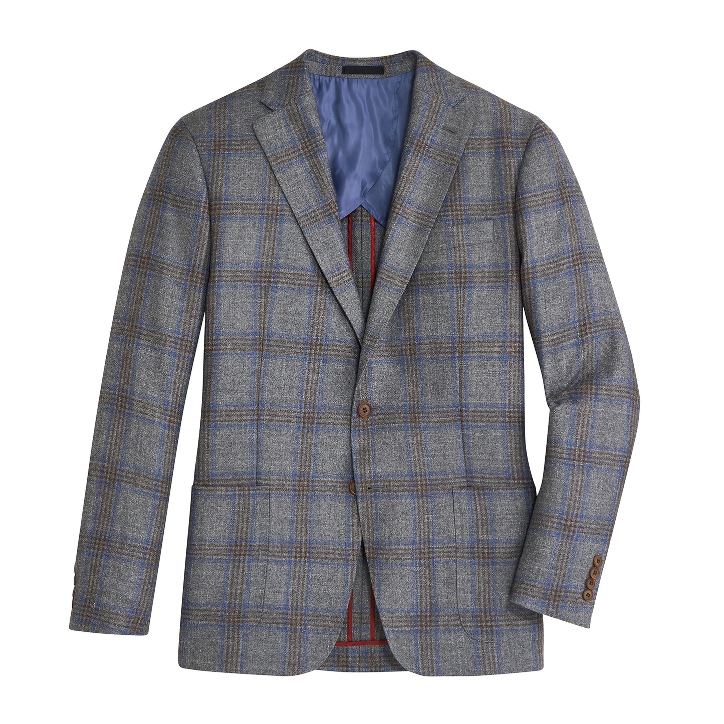 Fratelli Early Plaid Sport Coat - Early Frost