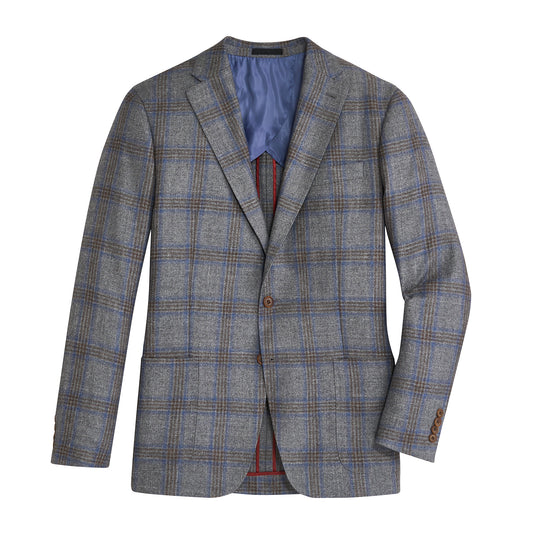 Fratelli Early Plaid Sport Coat - Early Frost