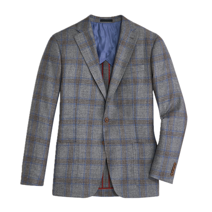 Fratelli Early Plaid Sport Coat - Early Frost