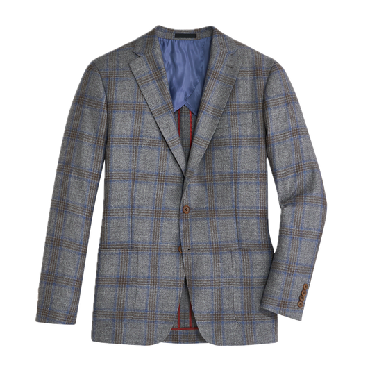 Fratelli Early Plaid Sport Coat - Early Frost