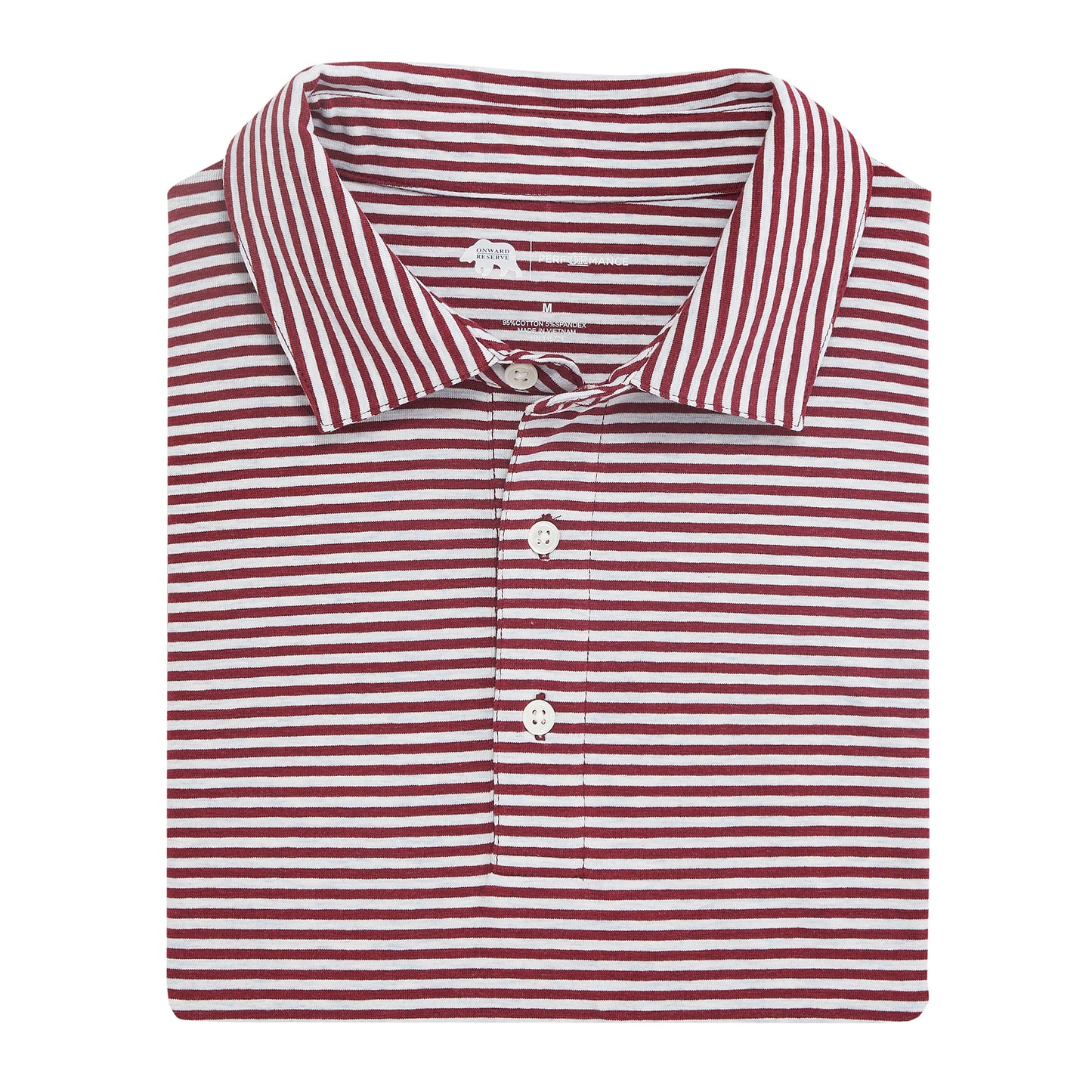 Row Stripe Icon Polo