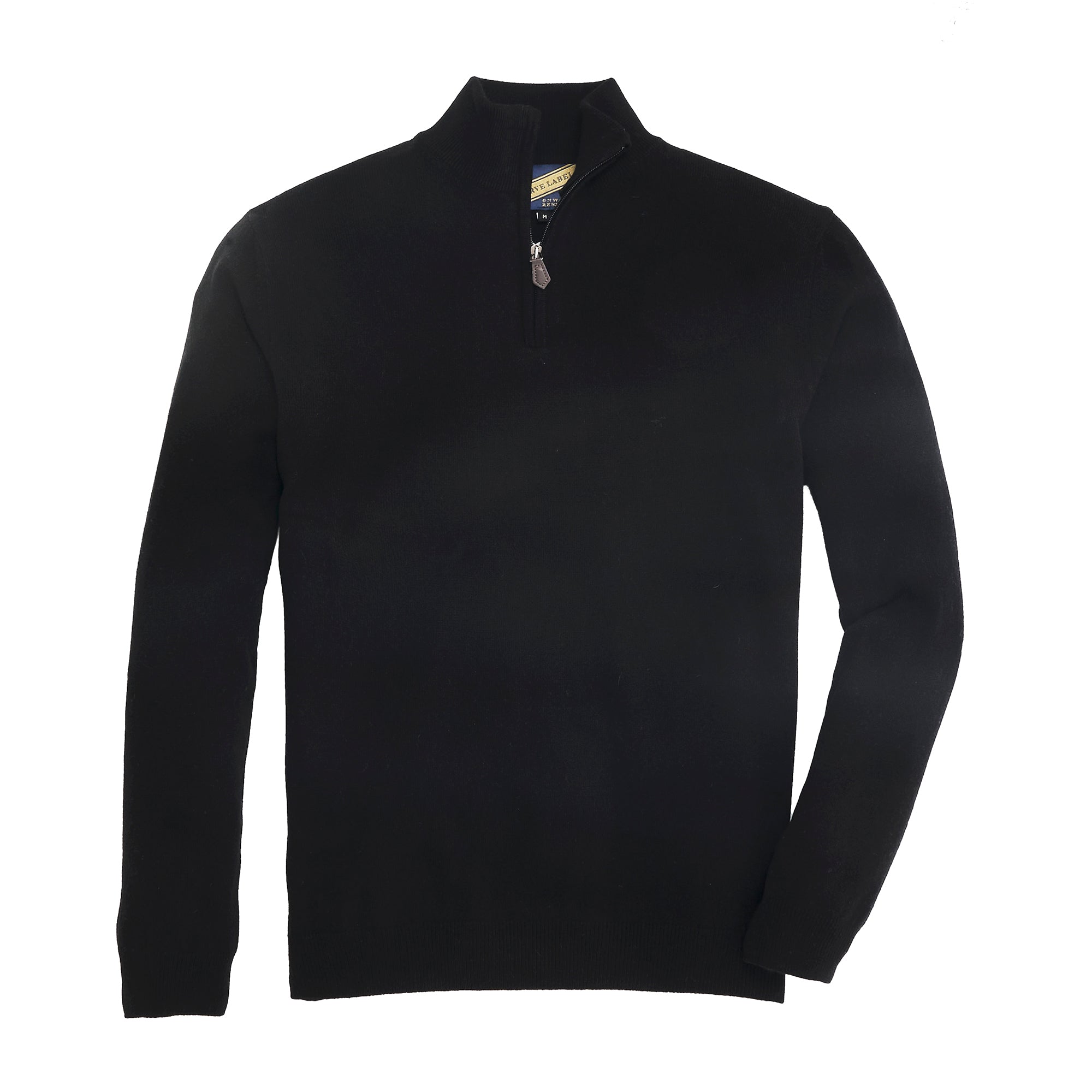 Half zip black online jumper