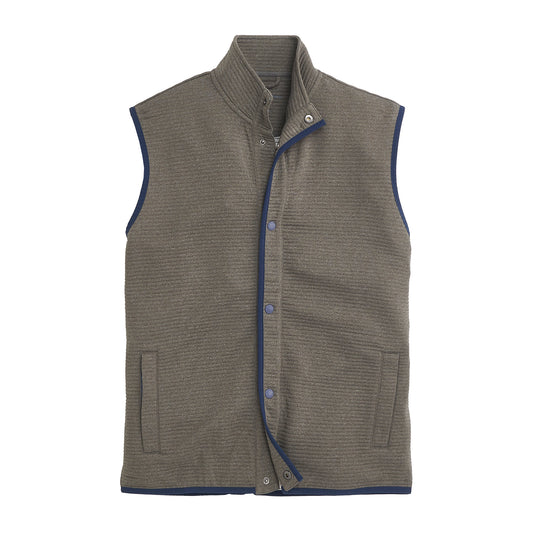Cloud Quilt Vest - Heather Grey