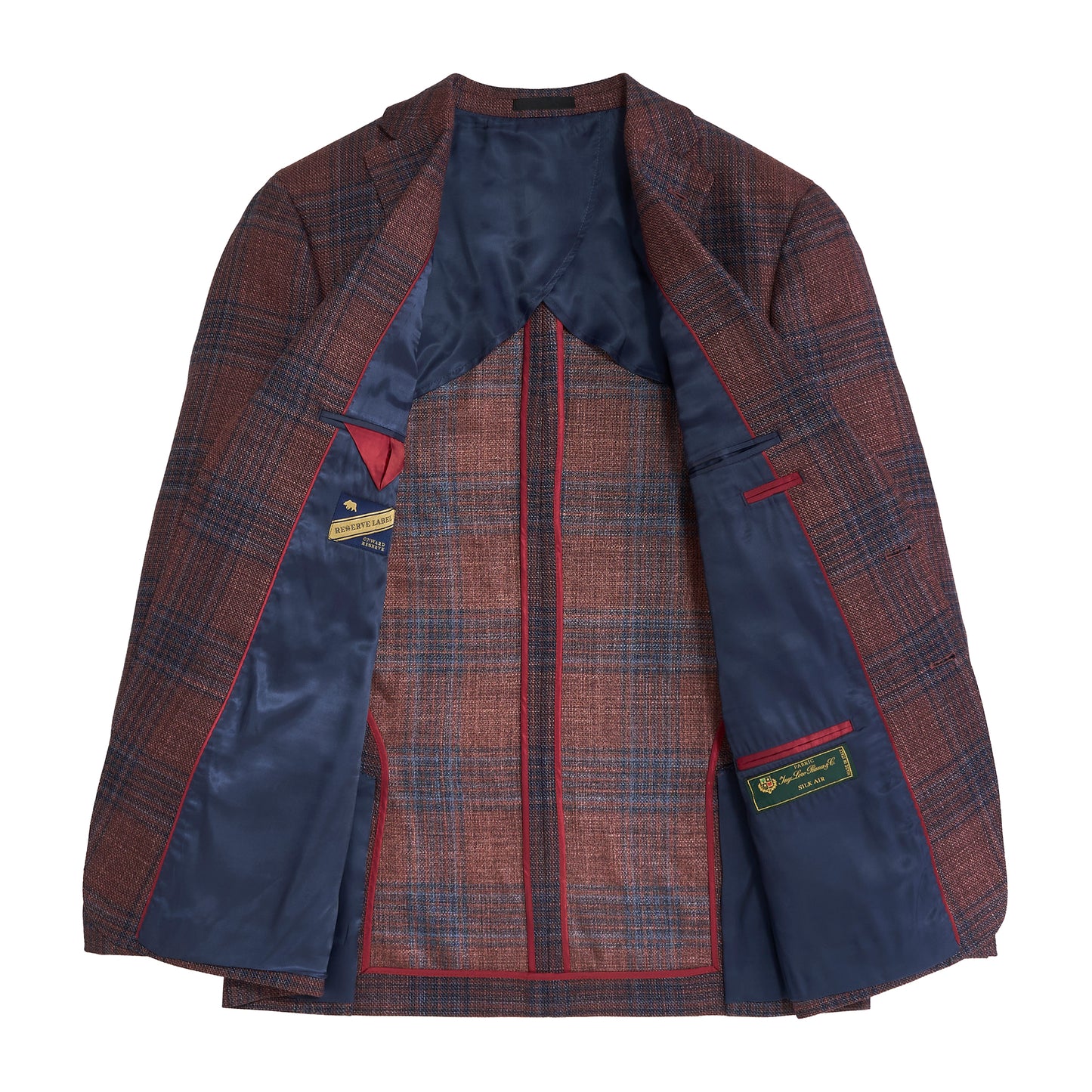 Mauvewood Plaid Sport Coat - Mauvewood
