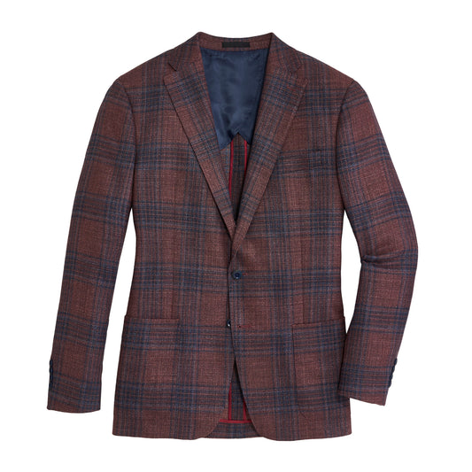 Mauvewood Plaid Sport Coat - Mauvewood